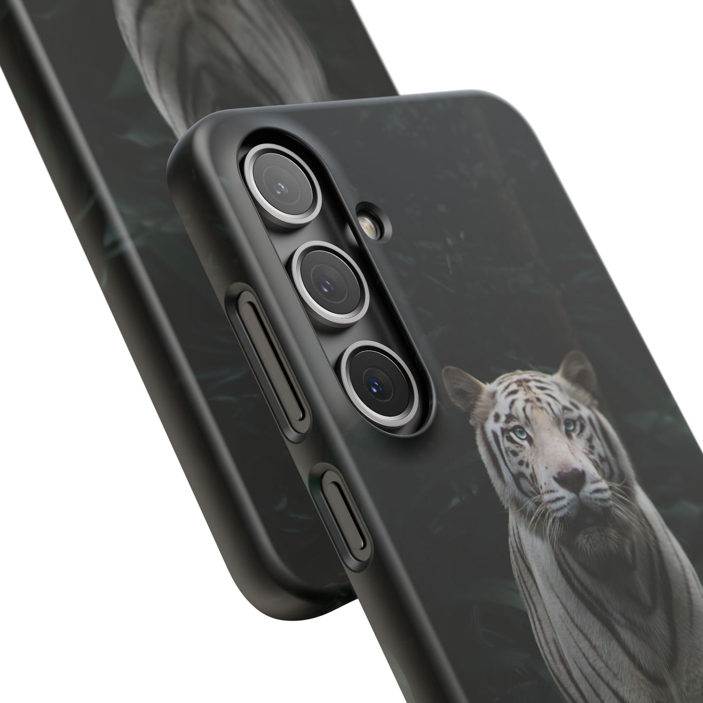 Majestic White Tiger Cajasol - Elegant & Protective for Wildlife Lovers