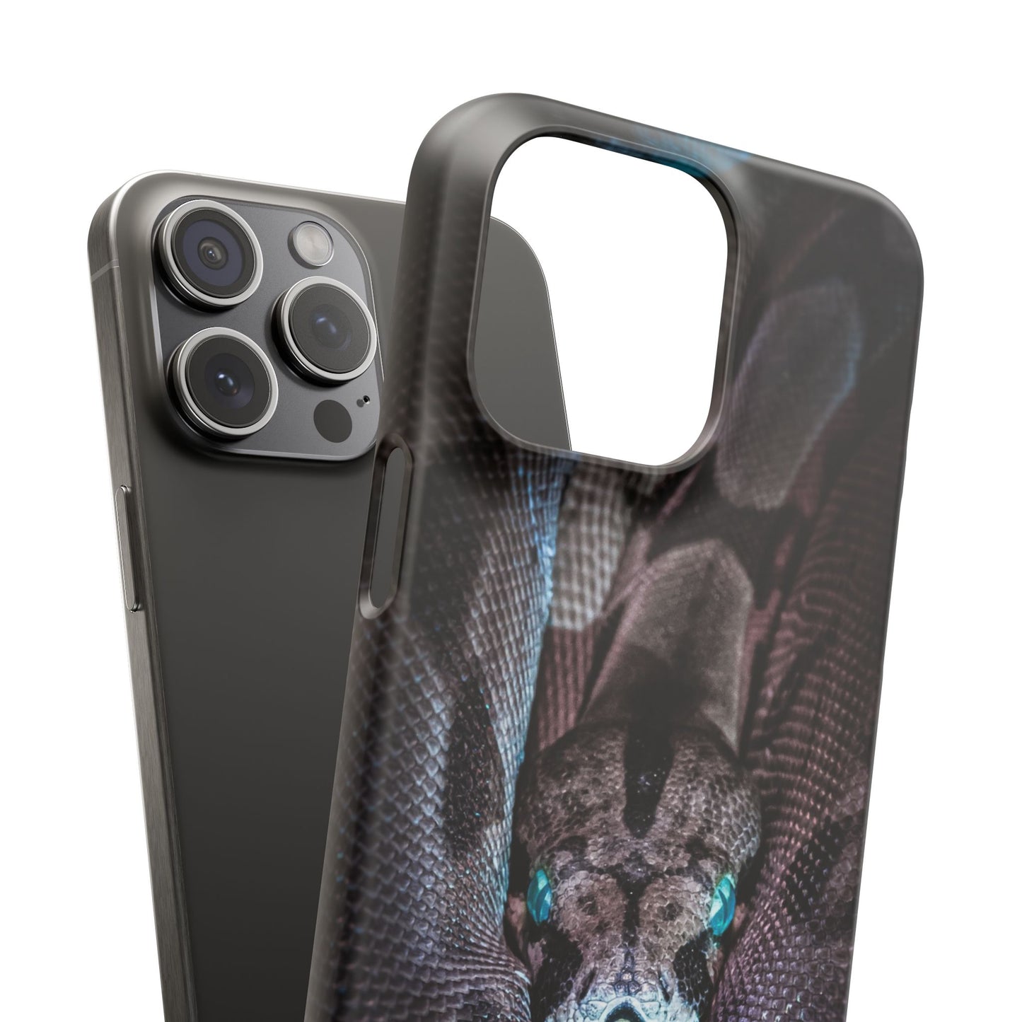 Sleek Snake Slim Phone Case - Stylish Protection for Nature Lovers