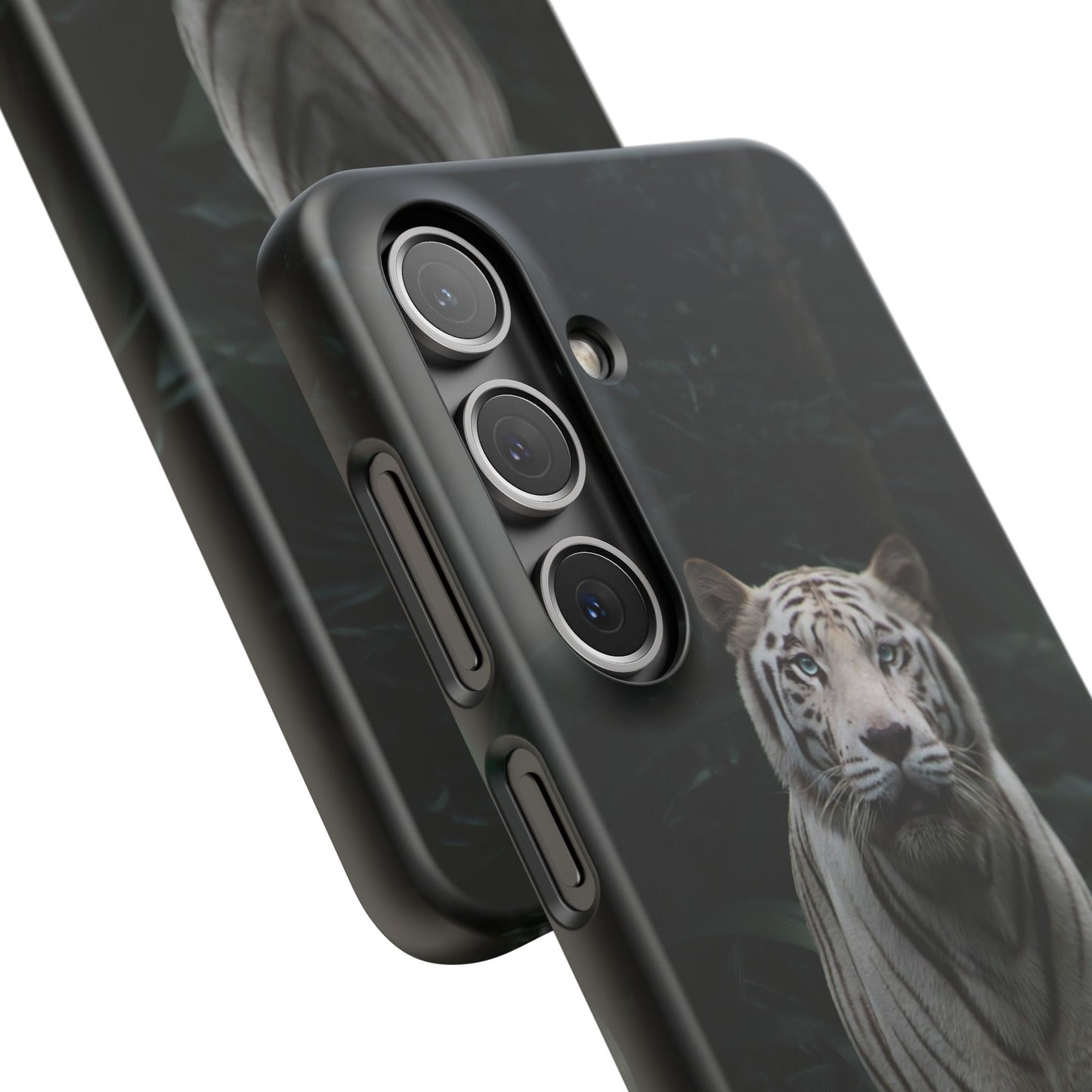 Majestic White Tiger Cajasol - Elegant & Protective for Wildlife Lovers