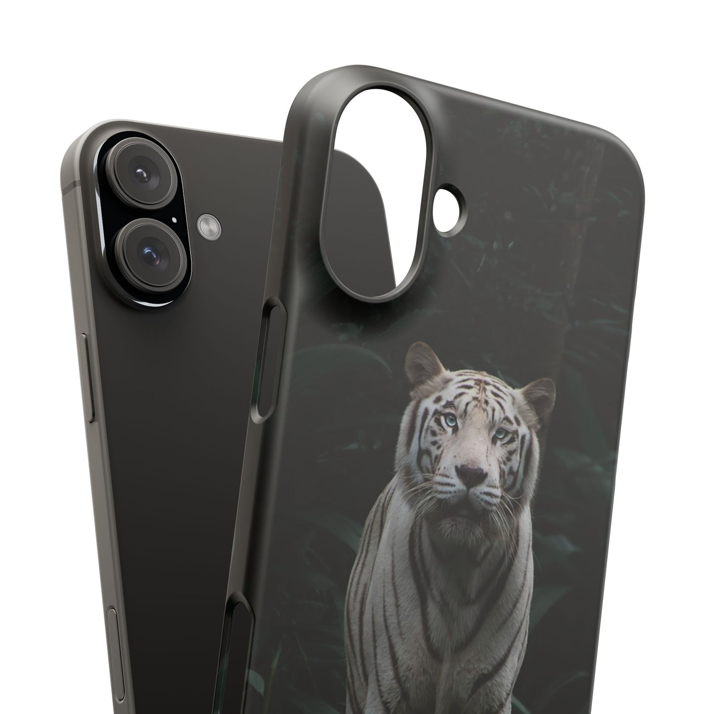 Majestic White Tiger Cajasol - Elegant & Protective for Wildlife Lovers