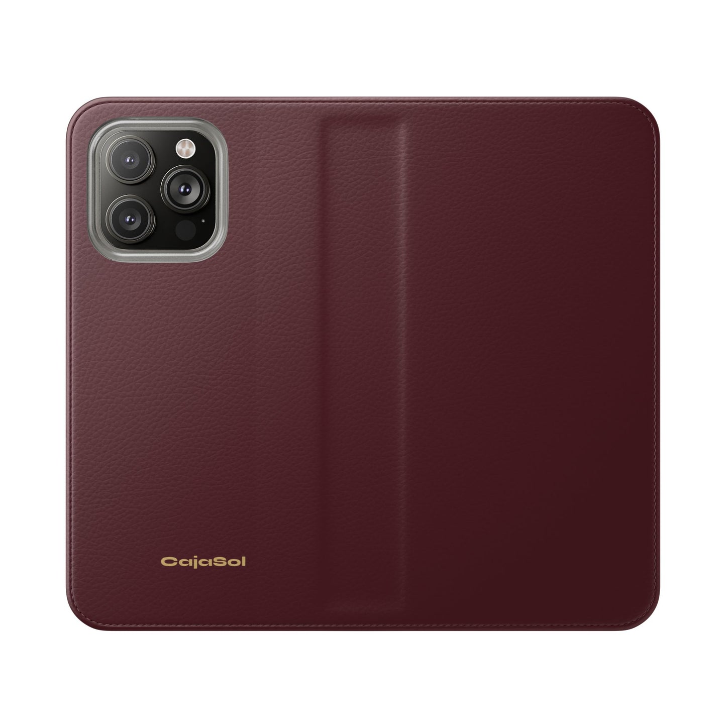 Deep Burgundy Cajasol Luxe - Luxury Protection for Your Phone