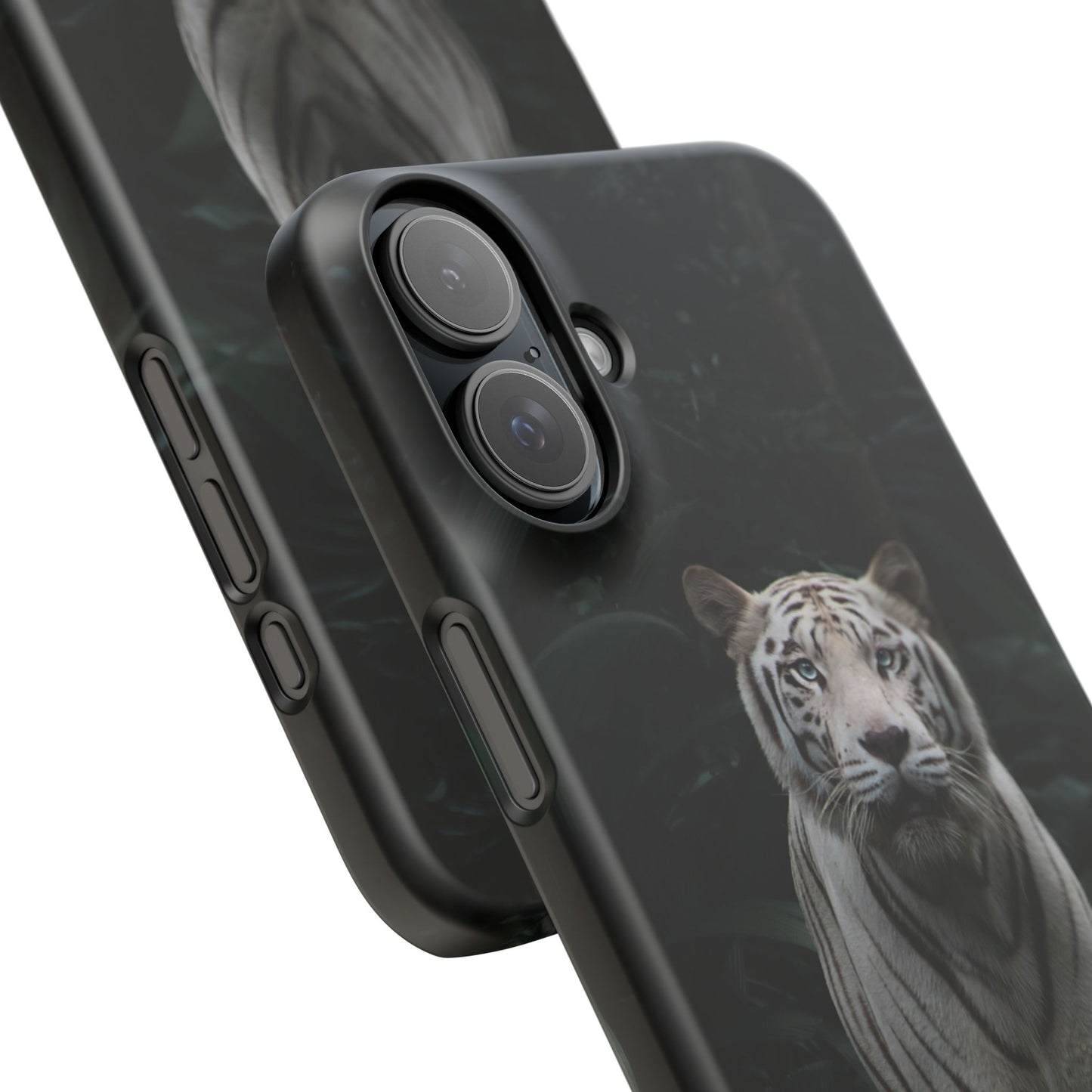 Majestic White Tiger Cajasol - Elegant & Protective for Wildlife Lovers