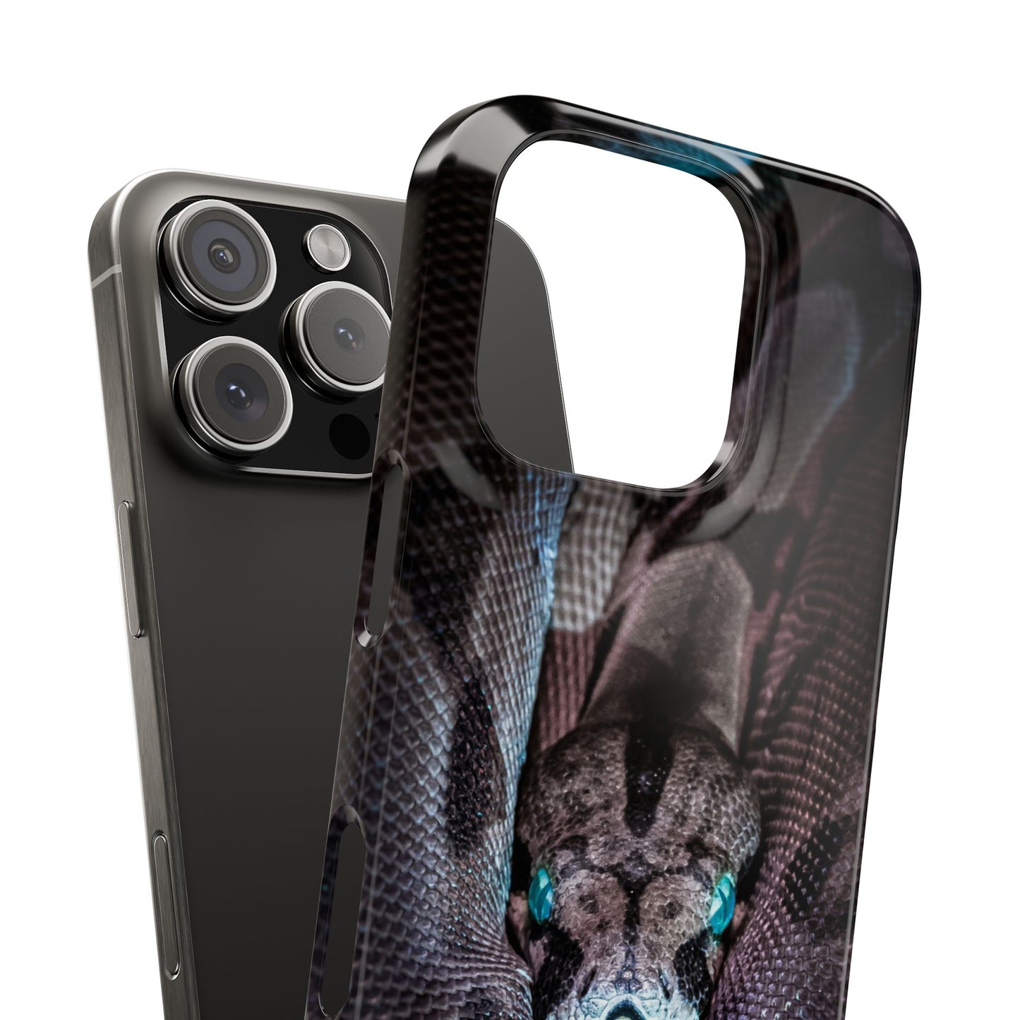 Sleek Snake Slim Phone Case - Stylish Protection for Nature Lovers