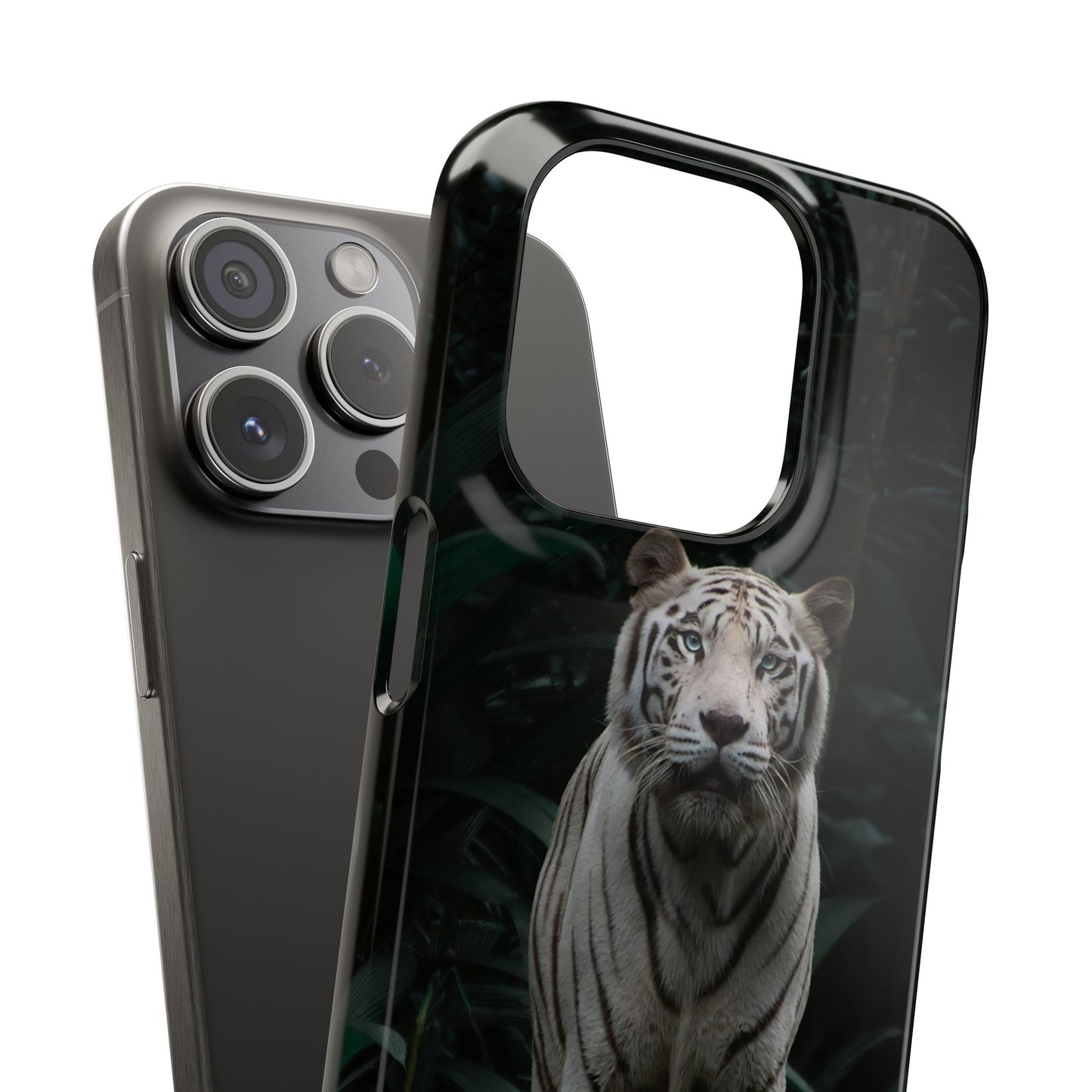 Majestic White Tiger Cajasol - Elegant & Protective for Wildlife Lovers
