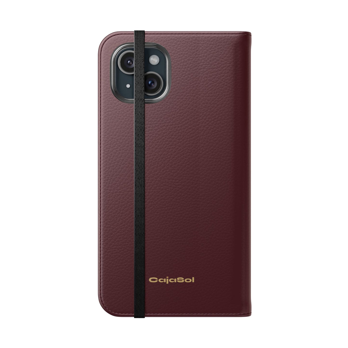 Deep Burgundy Cajasol Luxe - Luxury Protection for Your Phone