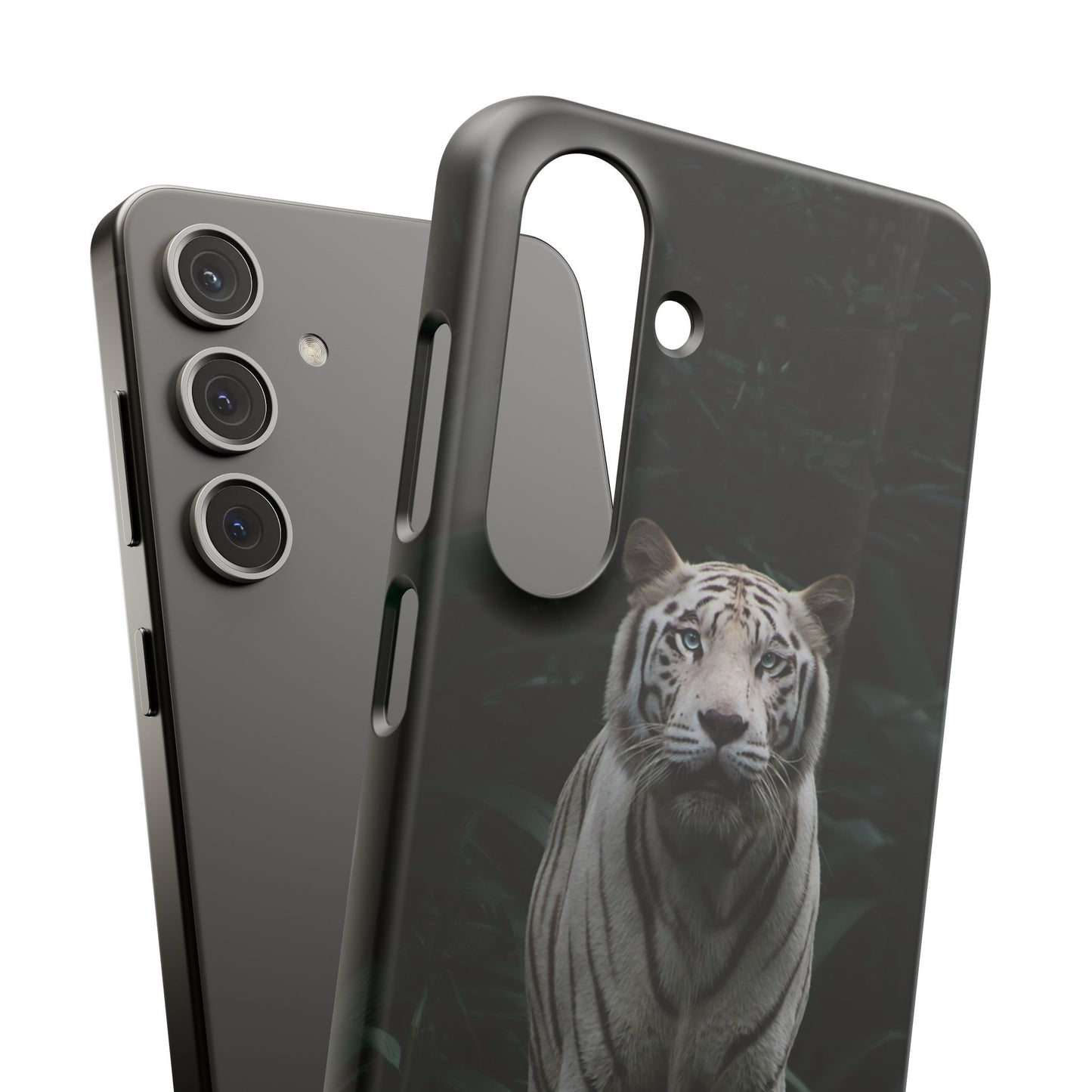 Majestic White Tiger Cajasol - Elegant & Protective for Wildlife Lovers