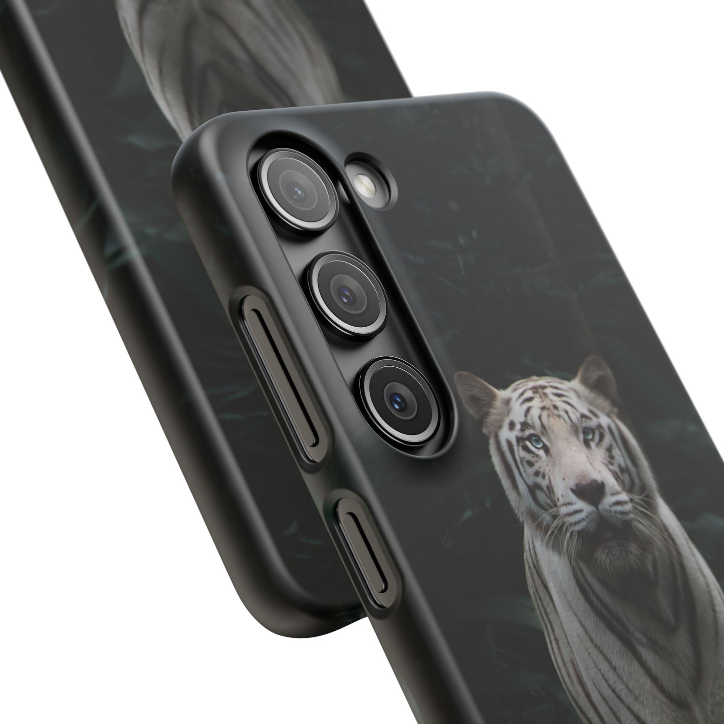 Majestic White Tiger Cajasol - Elegant & Protective for Wildlife Lovers