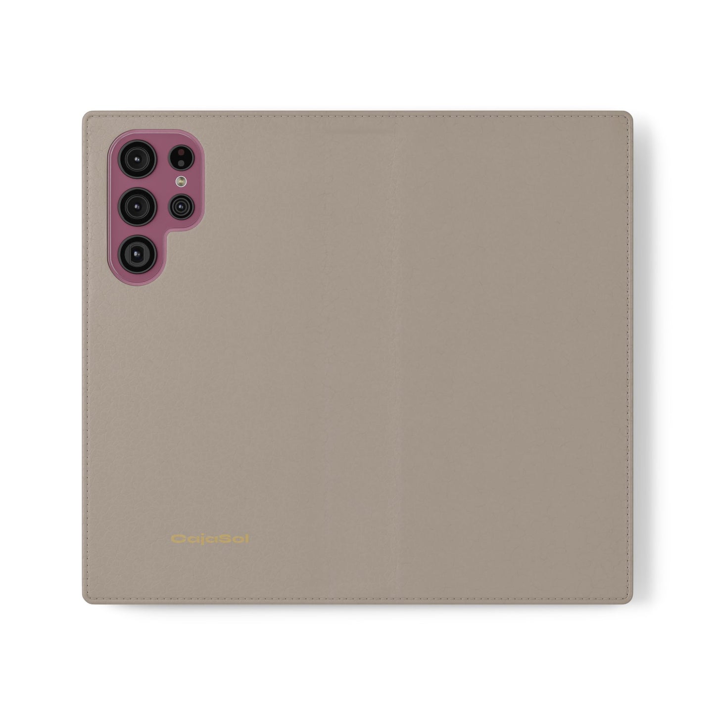 Muted Taupe Cajasol Luxe - Luxury Protection for Your Phone