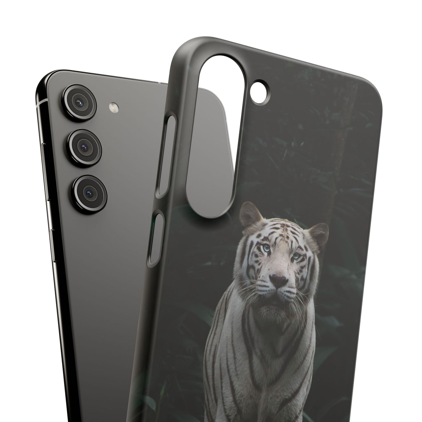 Majestic White Tiger Cajasol - Elegant & Protective for Wildlife Lovers
