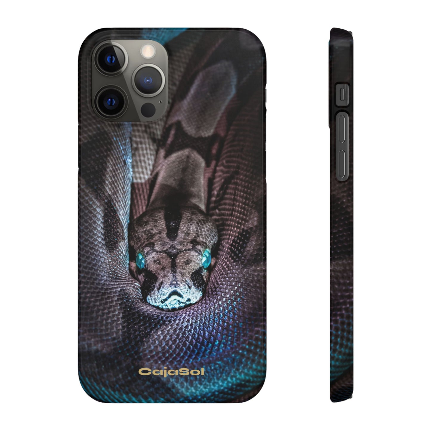 Sleek Snake Slim Phone Case - Stylish Protection for Nature Lovers