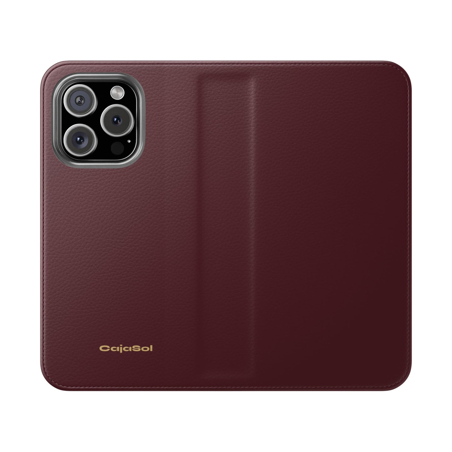 Deep Burgundy Cajasol Luxe - Luxury Protection for Your Phone