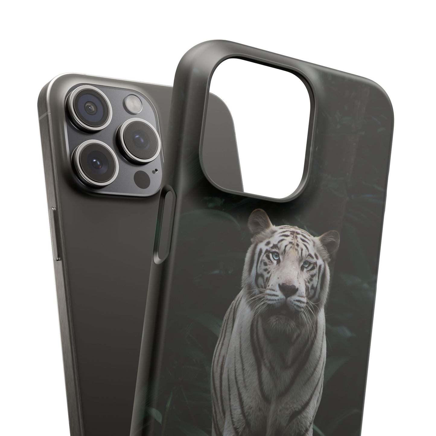 Majestic White Tiger Cajasol - Elegant & Protective for Wildlife Lovers