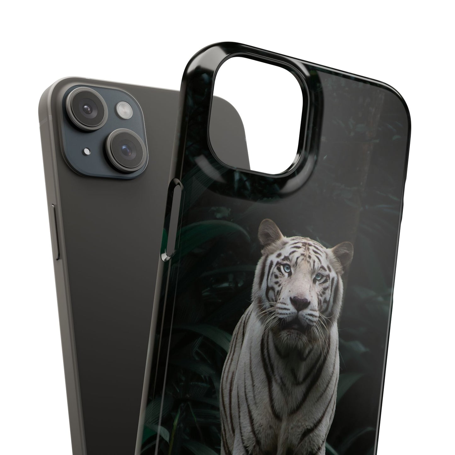 Majestic White Tiger Cajasol - Elegant & Protective for Wildlife Lovers