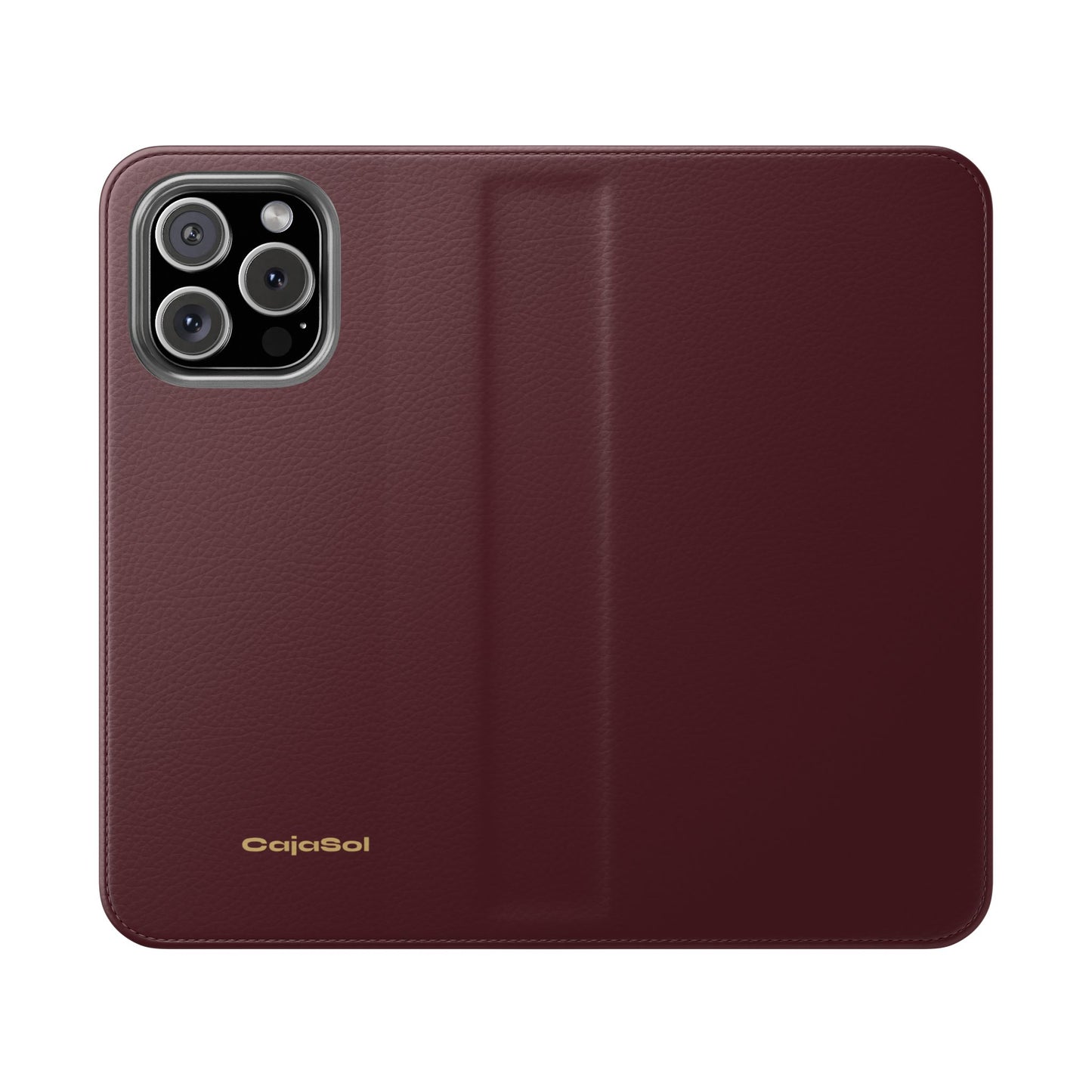 Deep Burgundy Cajasol Luxe - Luxury Protection for Your Phone