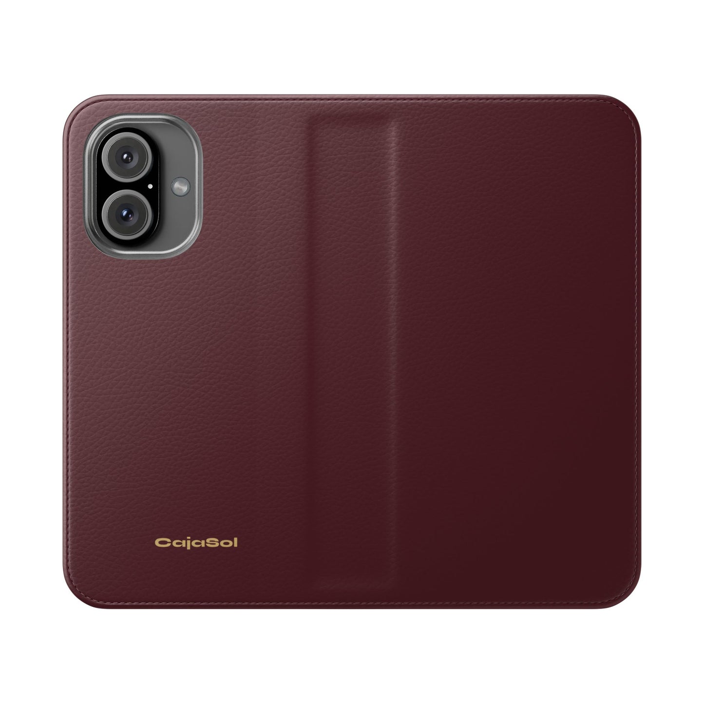 Deep Burgundy Cajasol Luxe - Luxury Protection for Your Phone