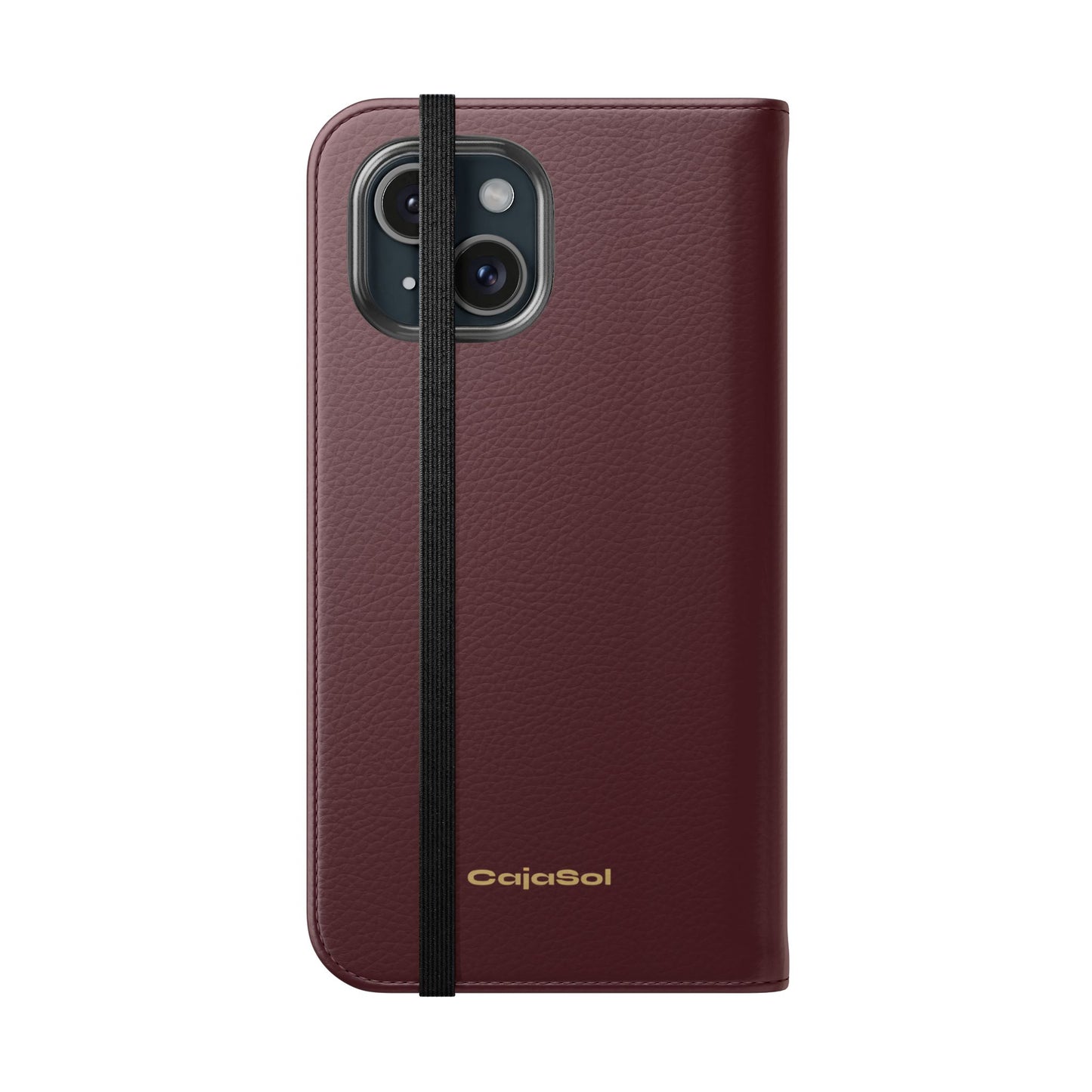 Deep Burgundy Cajasol Luxe - Luxury Protection for Your Phone