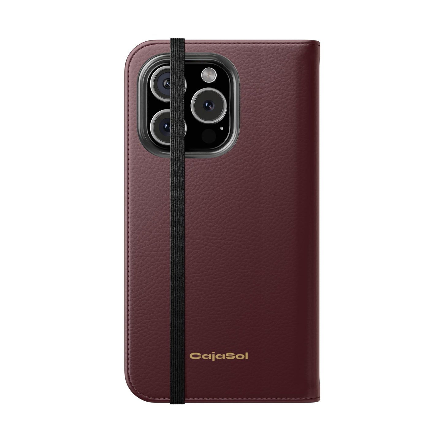 Deep Burgundy Cajasol Luxe - Luxury Protection for Your Phone