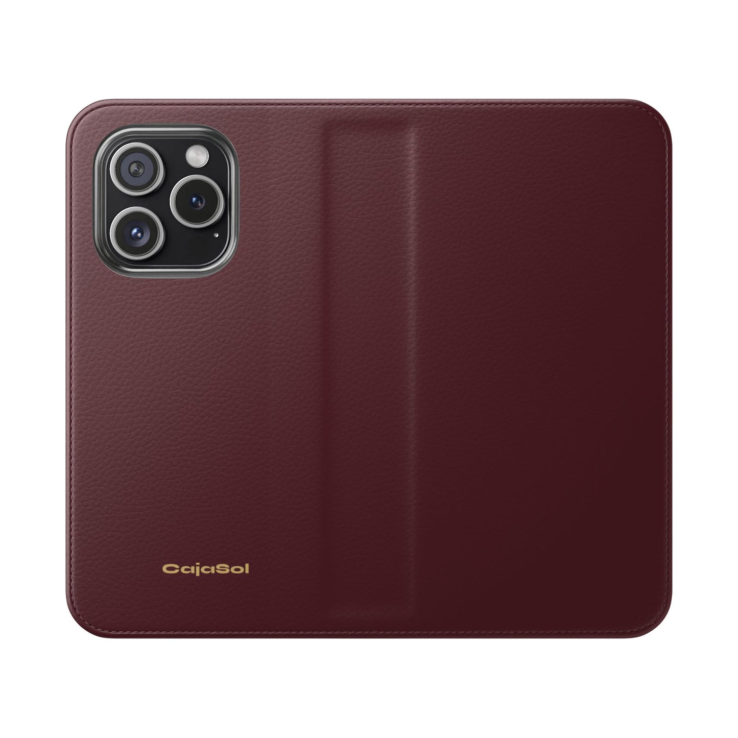 Deep Burgundy Cajasol Luxe - Luxury Protection for Your Phone