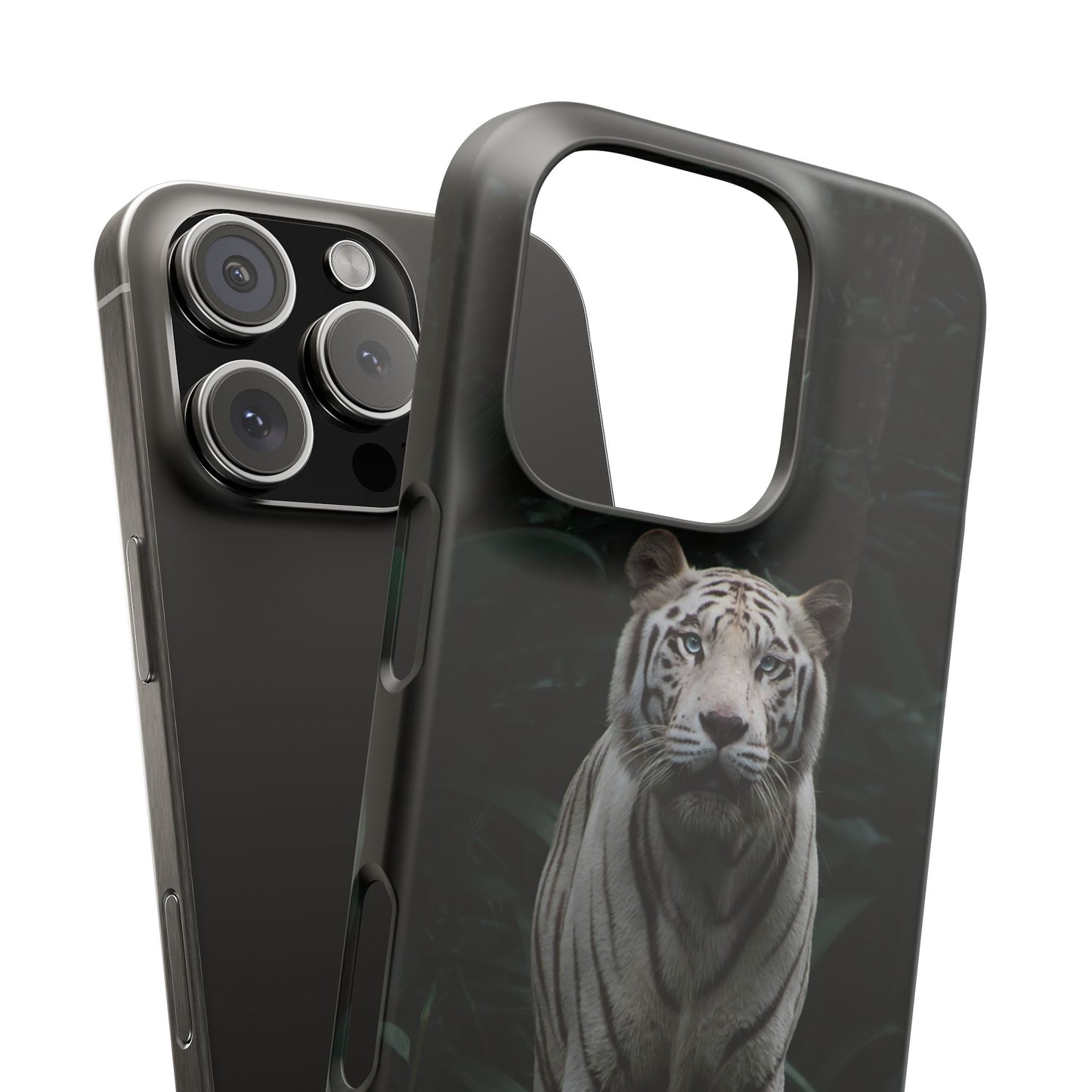 Majestic White Tiger Cajasol - Elegant & Protective for Wildlife Lovers