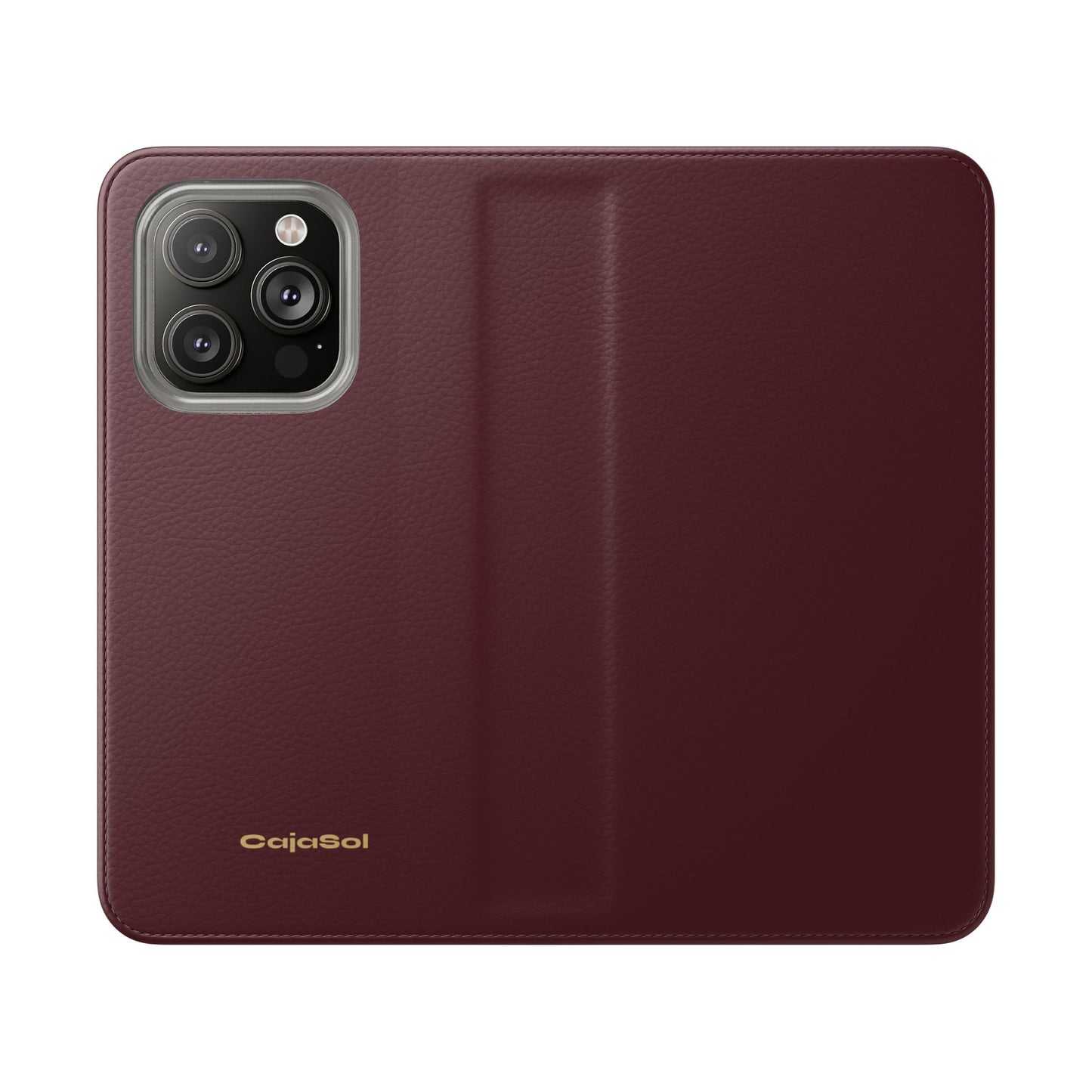 Deep Burgundy Cajasol Luxe - Luxury Protection for Your Phone