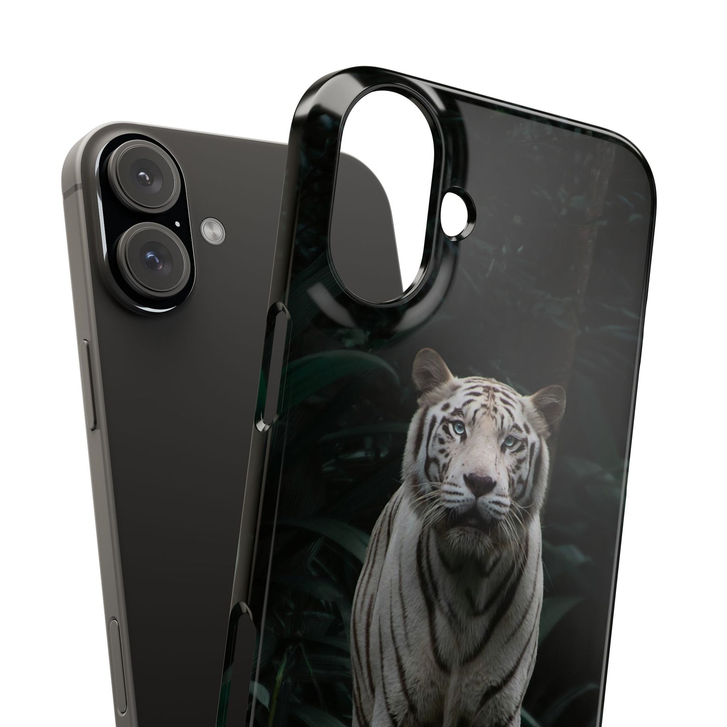 Majestic White Tiger Cajasol - Elegant & Protective for Wildlife Lovers
