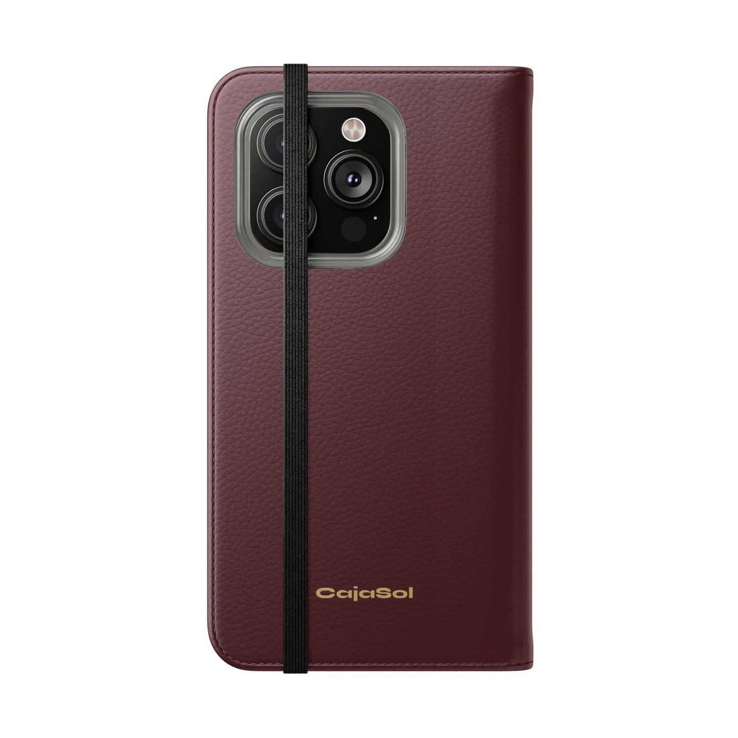 Deep Burgundy Cajasol Luxe - Luxury Protection for Your Phone