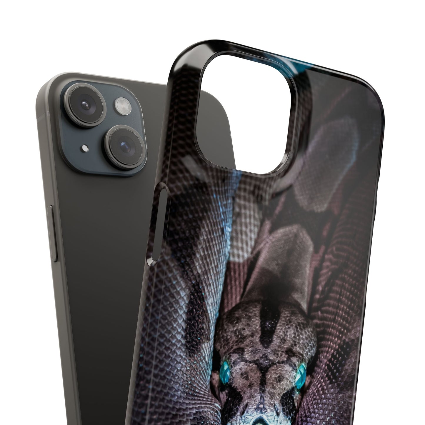 Sleek Snake Slim Phone Case - Stylish Protection for Nature Lovers