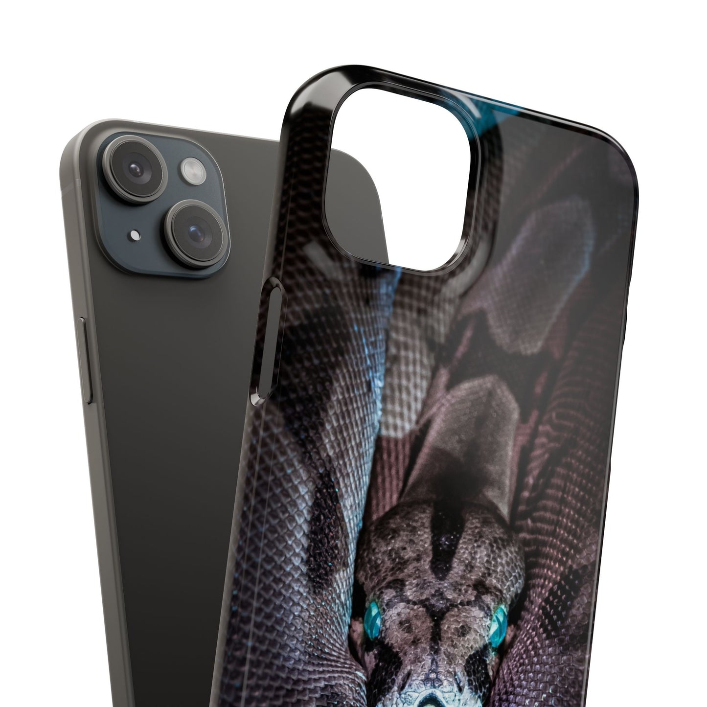 Sleek Snake Slim Phone Case - Stylish Protection for Nature Lovers