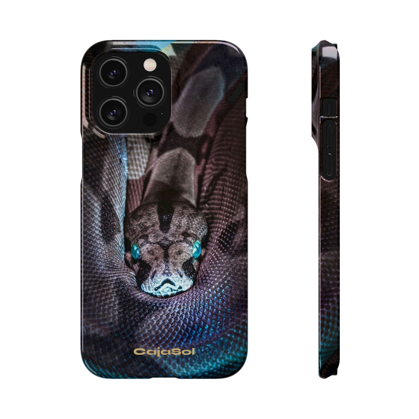 Sleek Snake Slim Phone Case - Stylish Protection for Nature Lovers