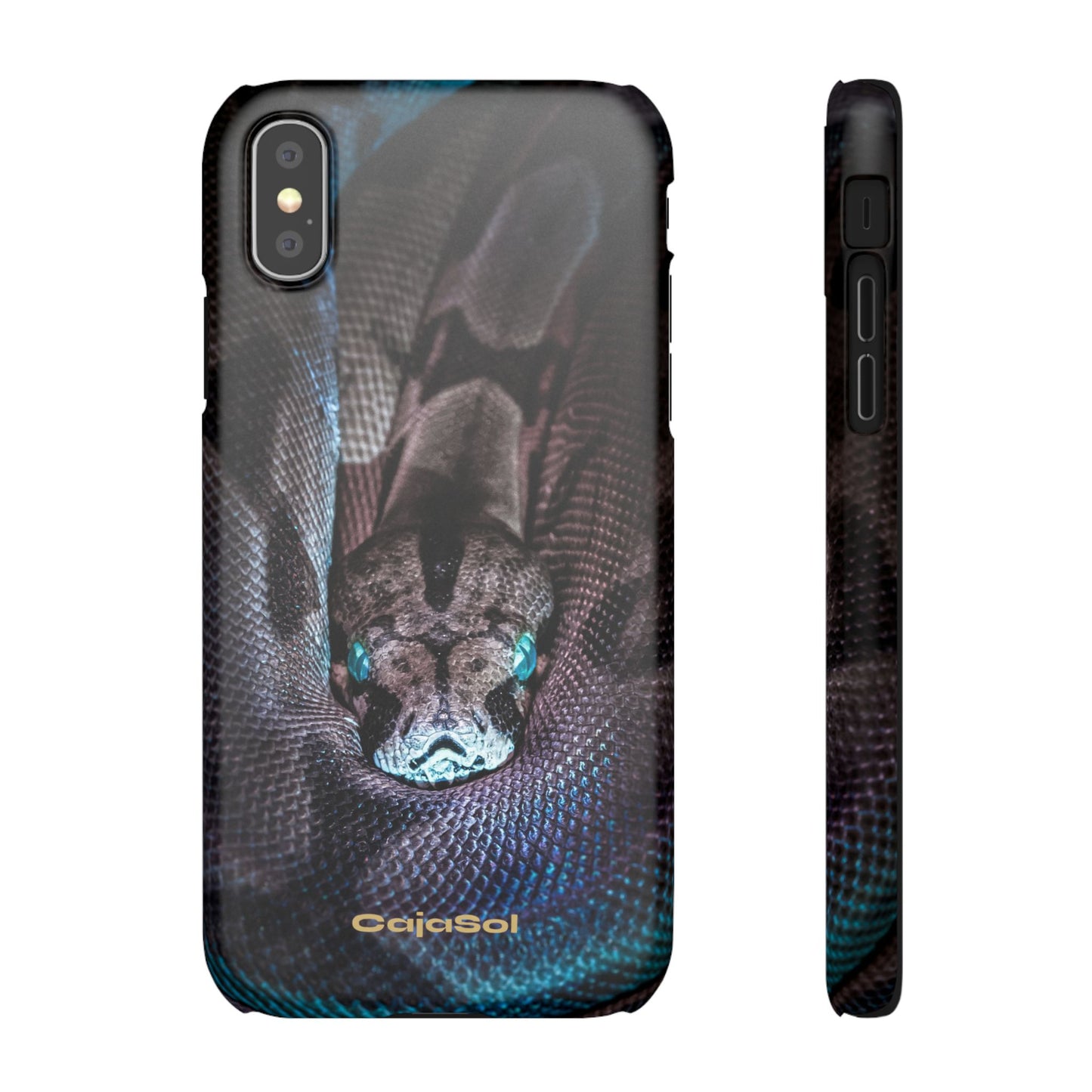 Sleek Snake Slim Phone Case - Stylish Protection for Nature Lovers
