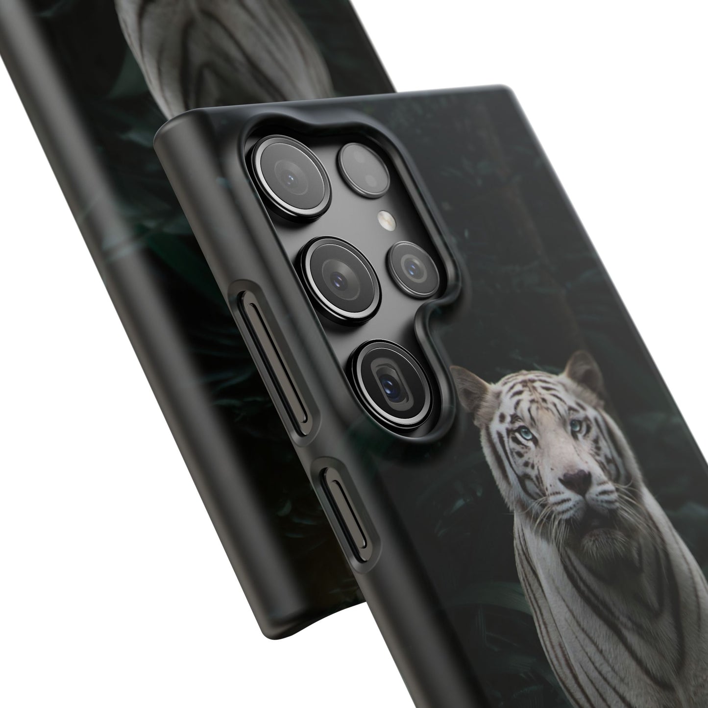 Majestic White Tiger Cajasol - Elegant & Protective for Wildlife Lovers
