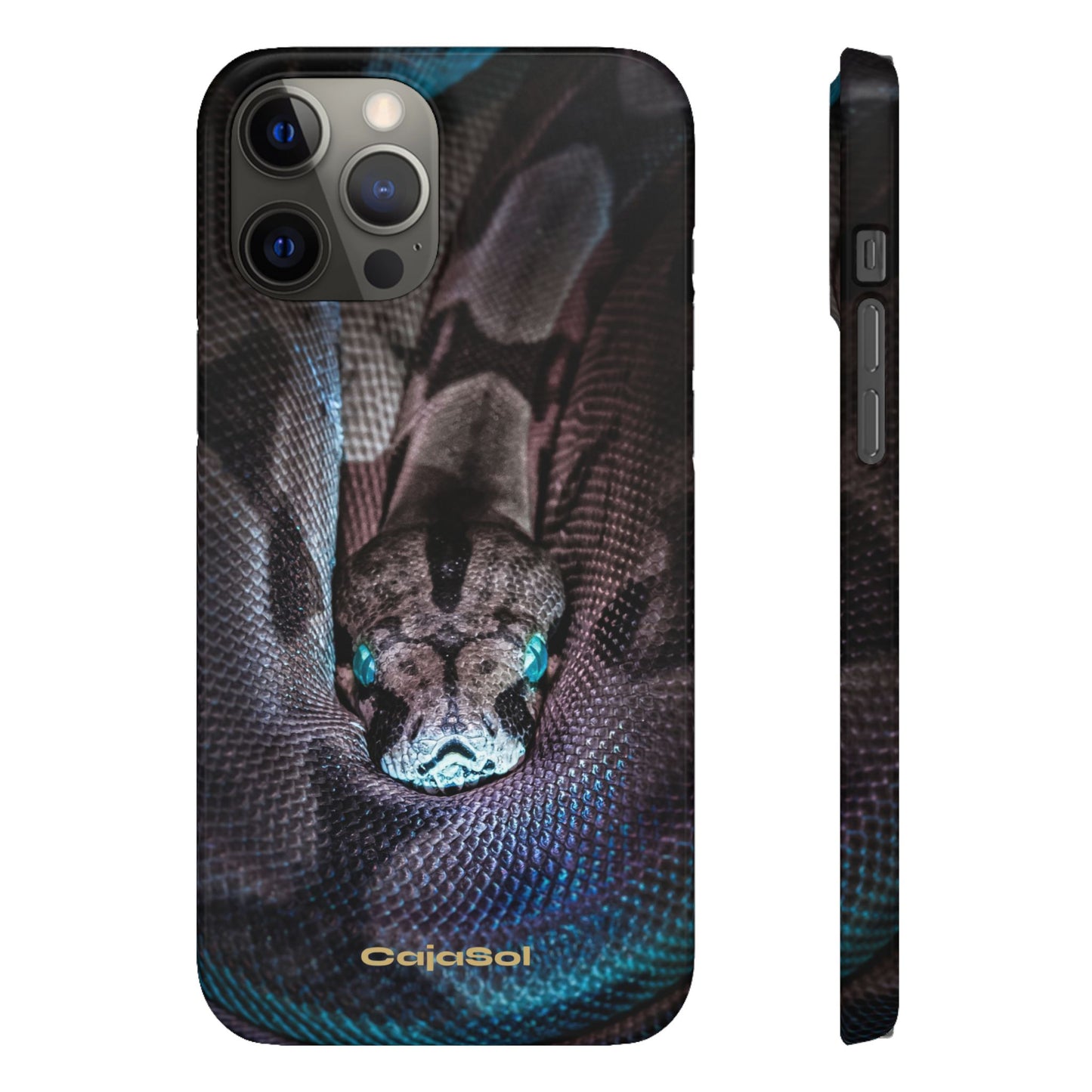 Sleek Snake Slim Phone Case - Stylish Protection for Nature Lovers