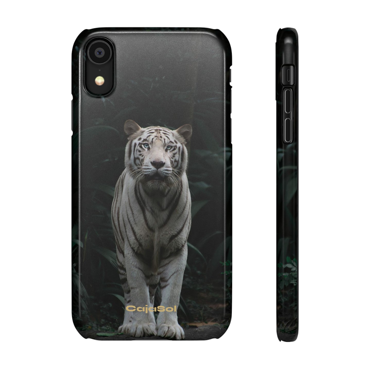 Majestic White Tiger Cajasol - Elegant & Protective for Wildlife Lovers