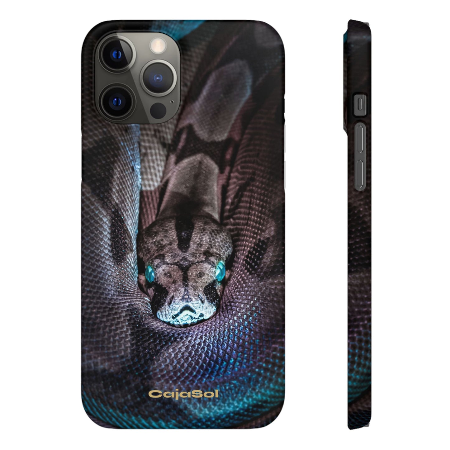 Sleek Snake Slim Phone Case - Stylish Protection for Nature Lovers