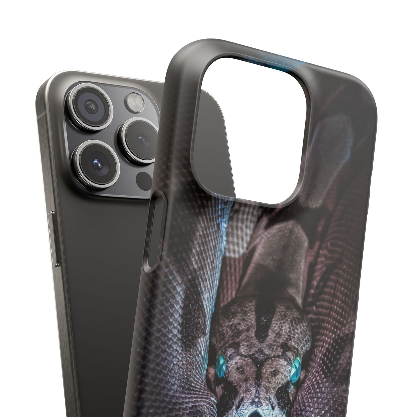 Sleek Snake Slim Phone Case - Stylish Protection for Nature Lovers