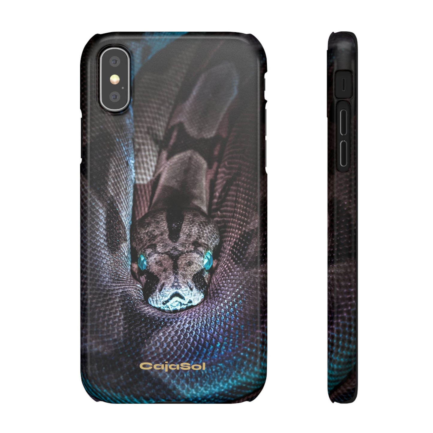 Sleek Snake Slim Phone Case - Stylish Protection for Nature Lovers