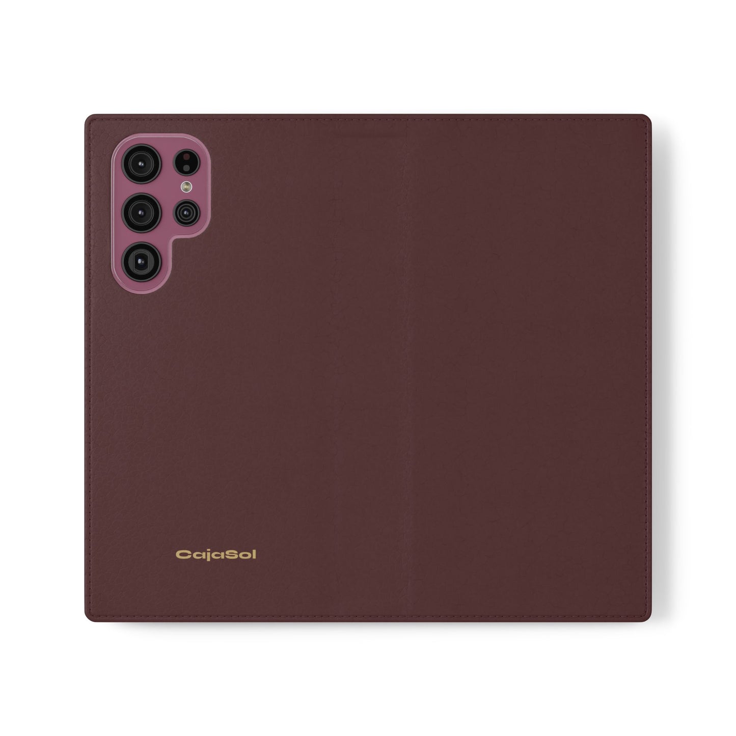 Deep Burgundy Cajasol Luxe - Luxury Protection for Your Phone