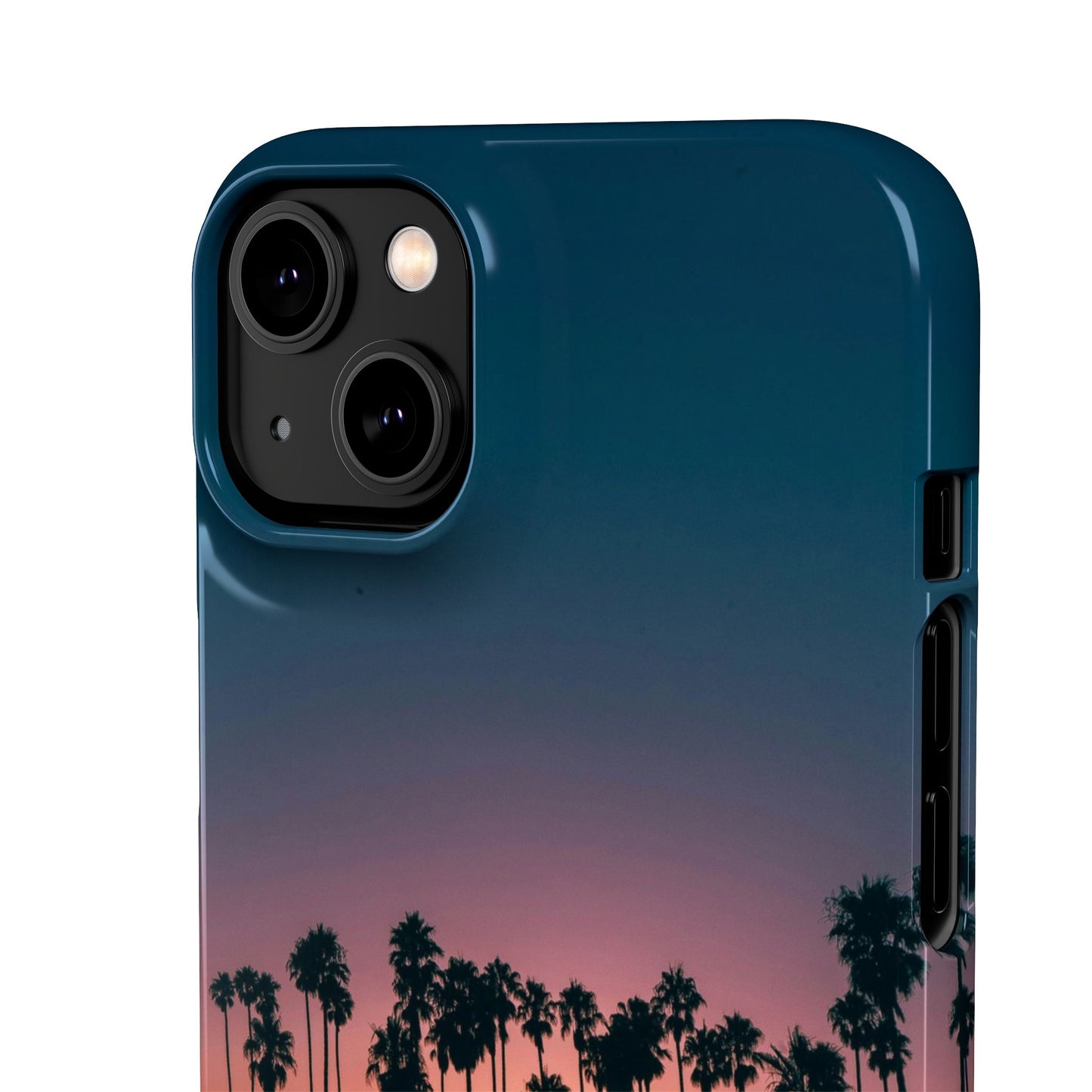 Tropical Sunset Cajasol - Vibrant Palm Tree
