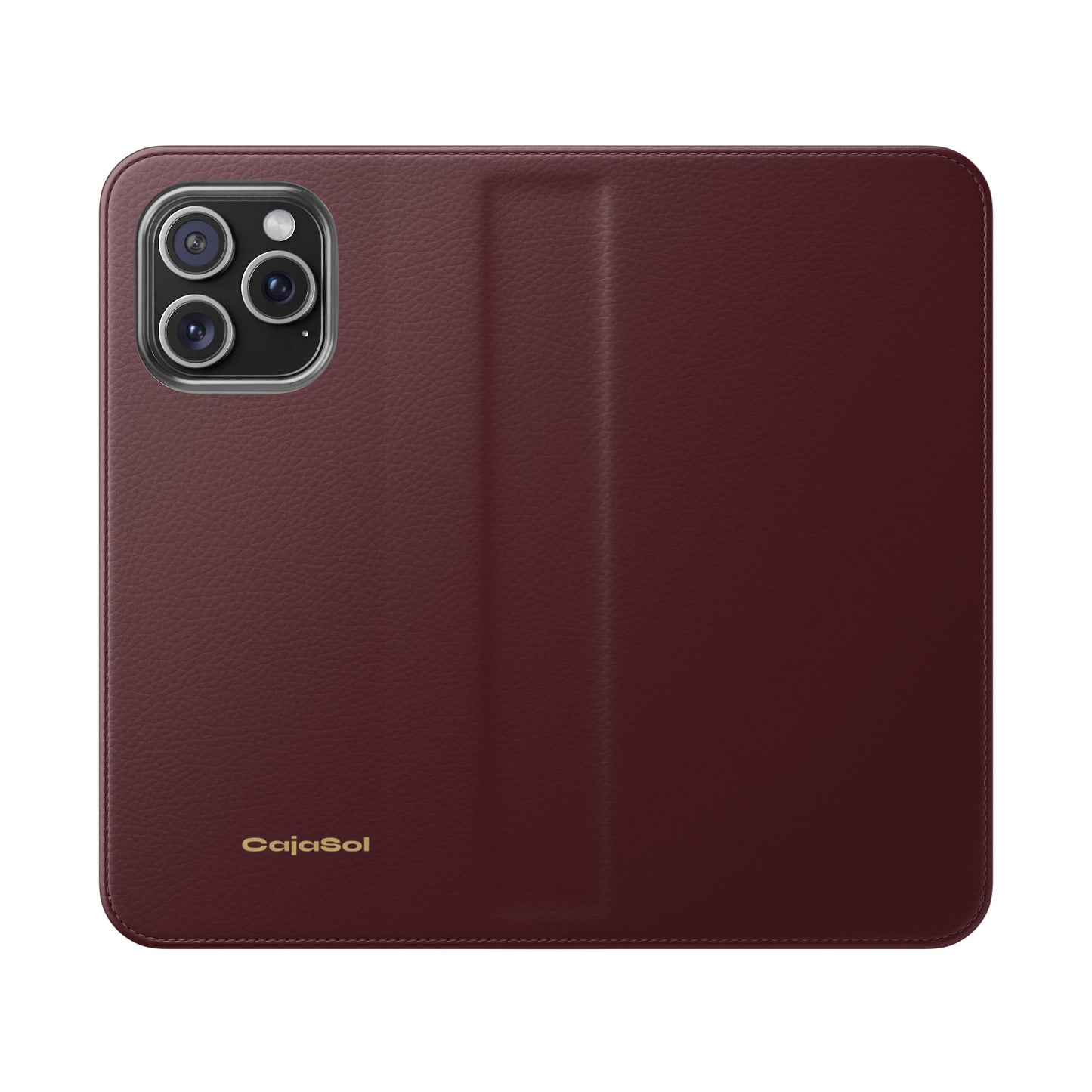 Deep Burgundy Cajasol Luxe - Luxury Protection for Your Phone