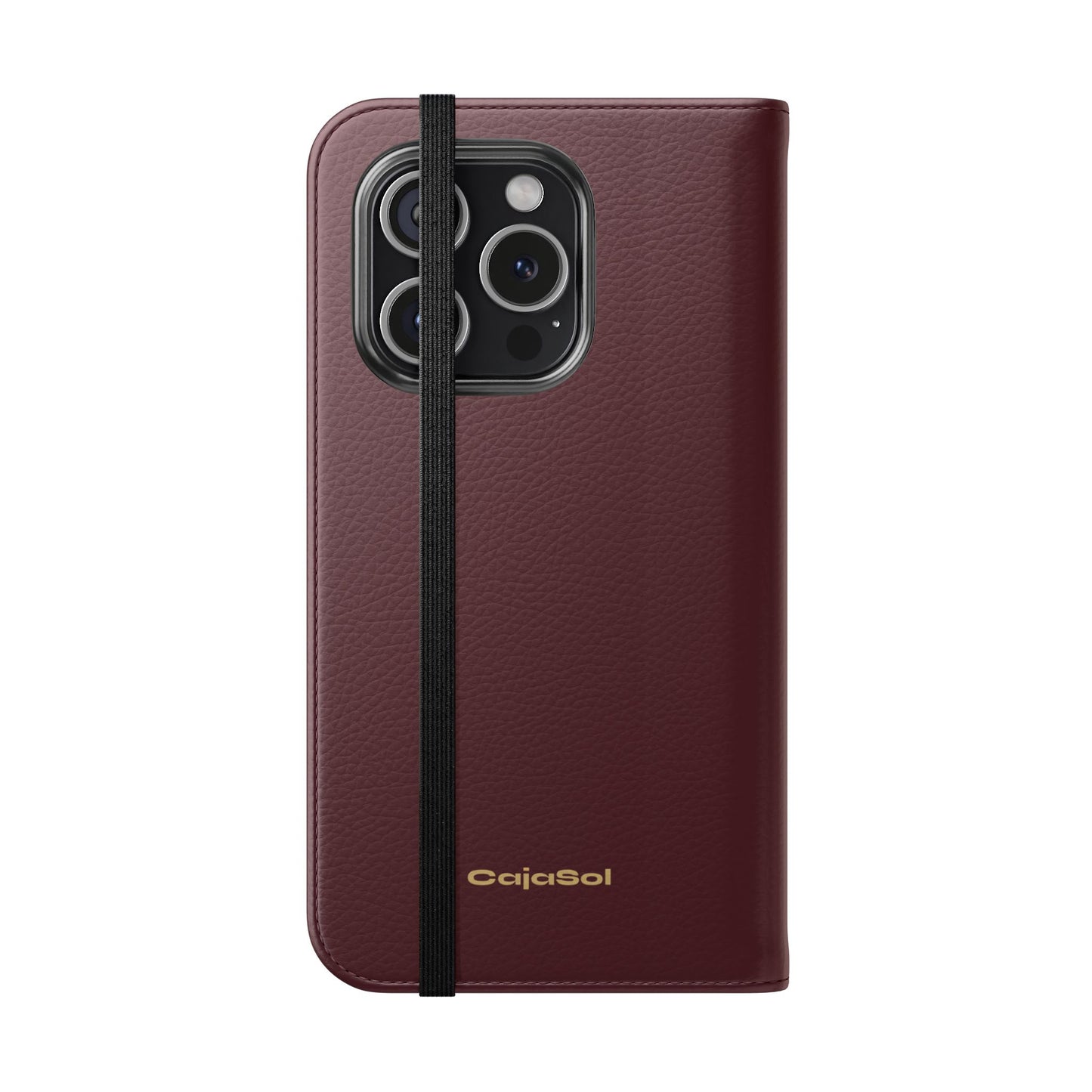 Deep Burgundy Cajasol Luxe - Luxury Protection for Your Phone