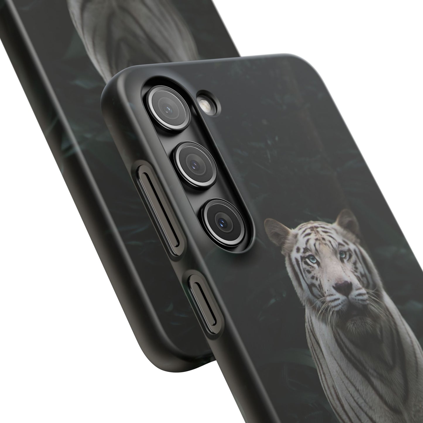 Majestic White Tiger Cajasol - Elegant & Protective for Wildlife Lovers