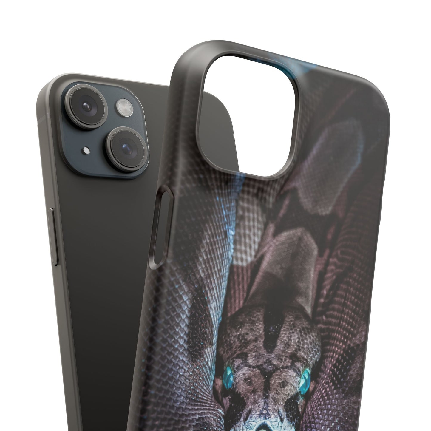 Sleek Snake Slim Phone Case - Stylish Protection for Nature Lovers