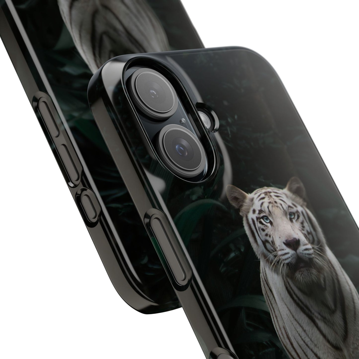 Majestic White Tiger Cajasol - Elegant & Protective for Wildlife Lovers