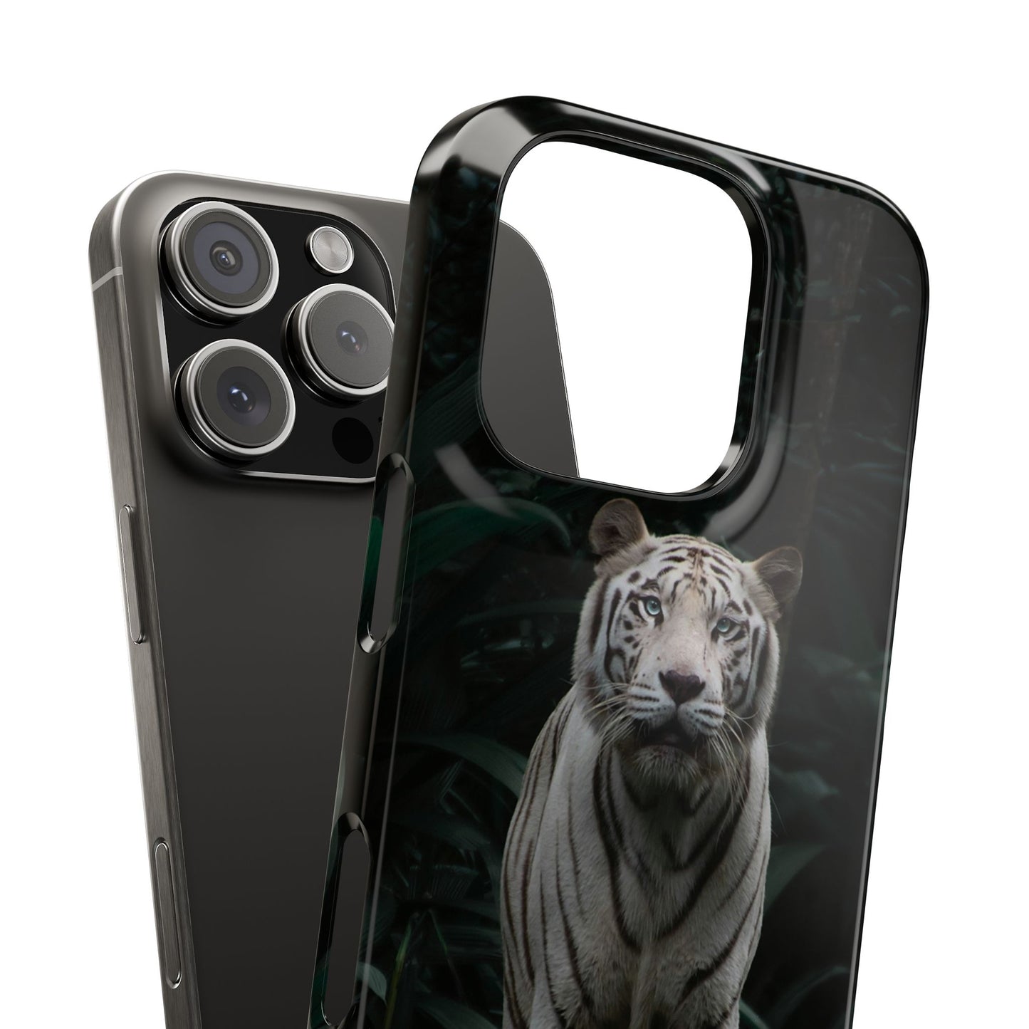 Majestic White Tiger Cajasol - Elegant & Protective for Wildlife Lovers