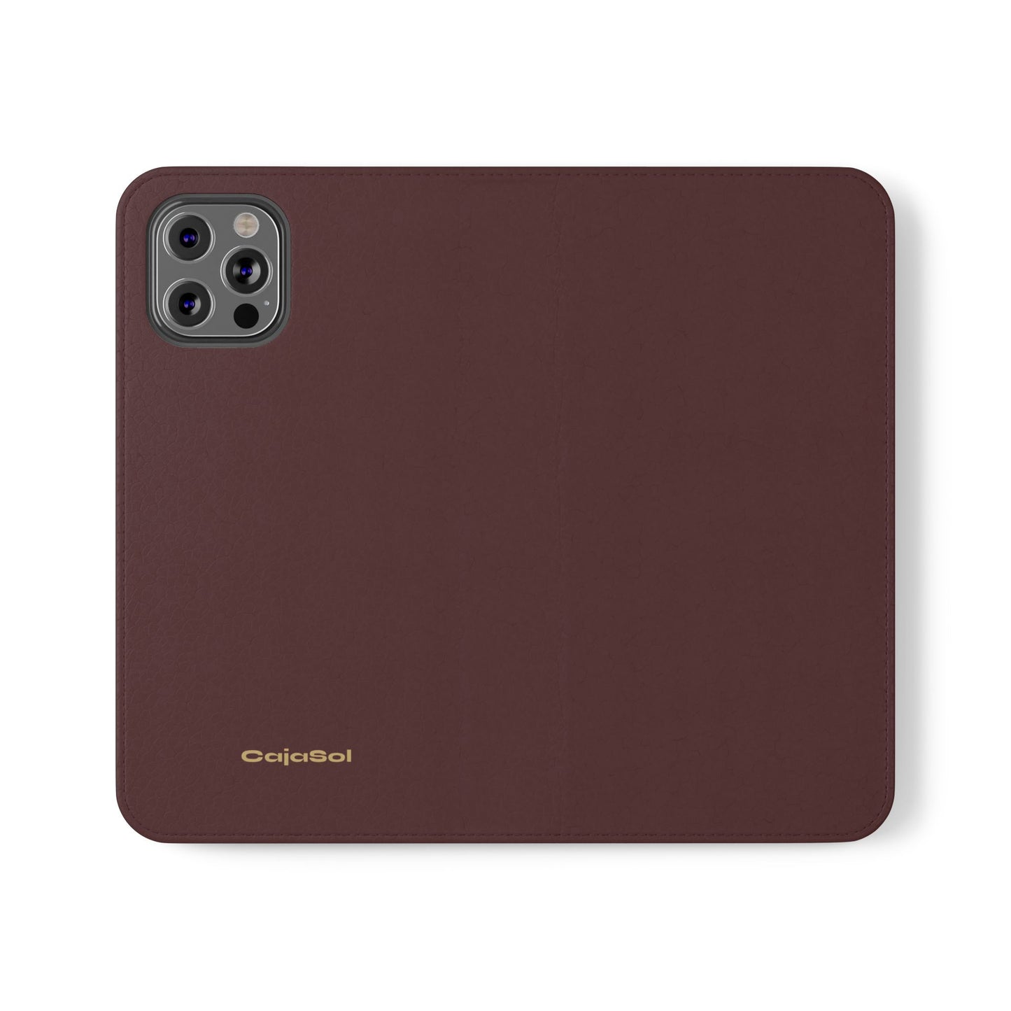 Deep Burgundy Cajasol Luxe - Luxury Protection for Your Phone