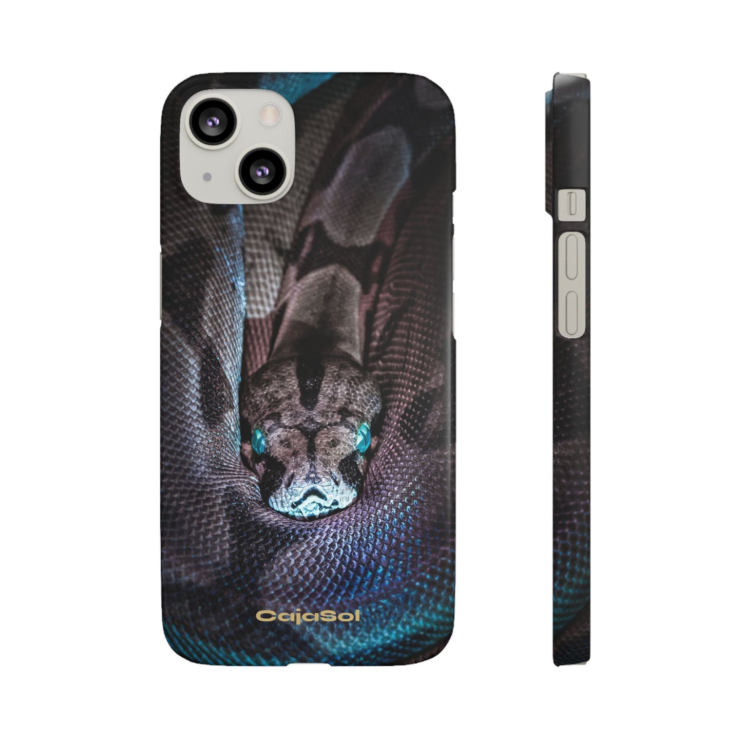 Sleek Snake Slim Phone Case - Stylish Protection for Nature Lovers