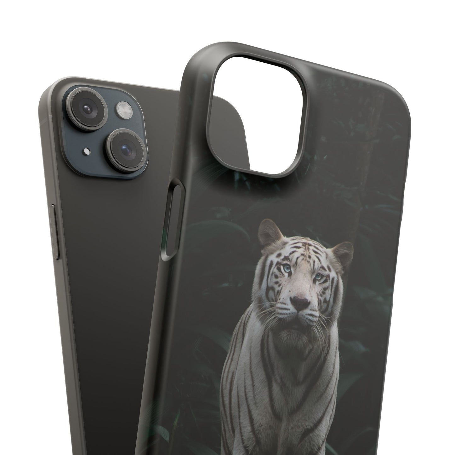 Majestic White Tiger Cajasol - Elegant & Protective for Wildlife Lovers