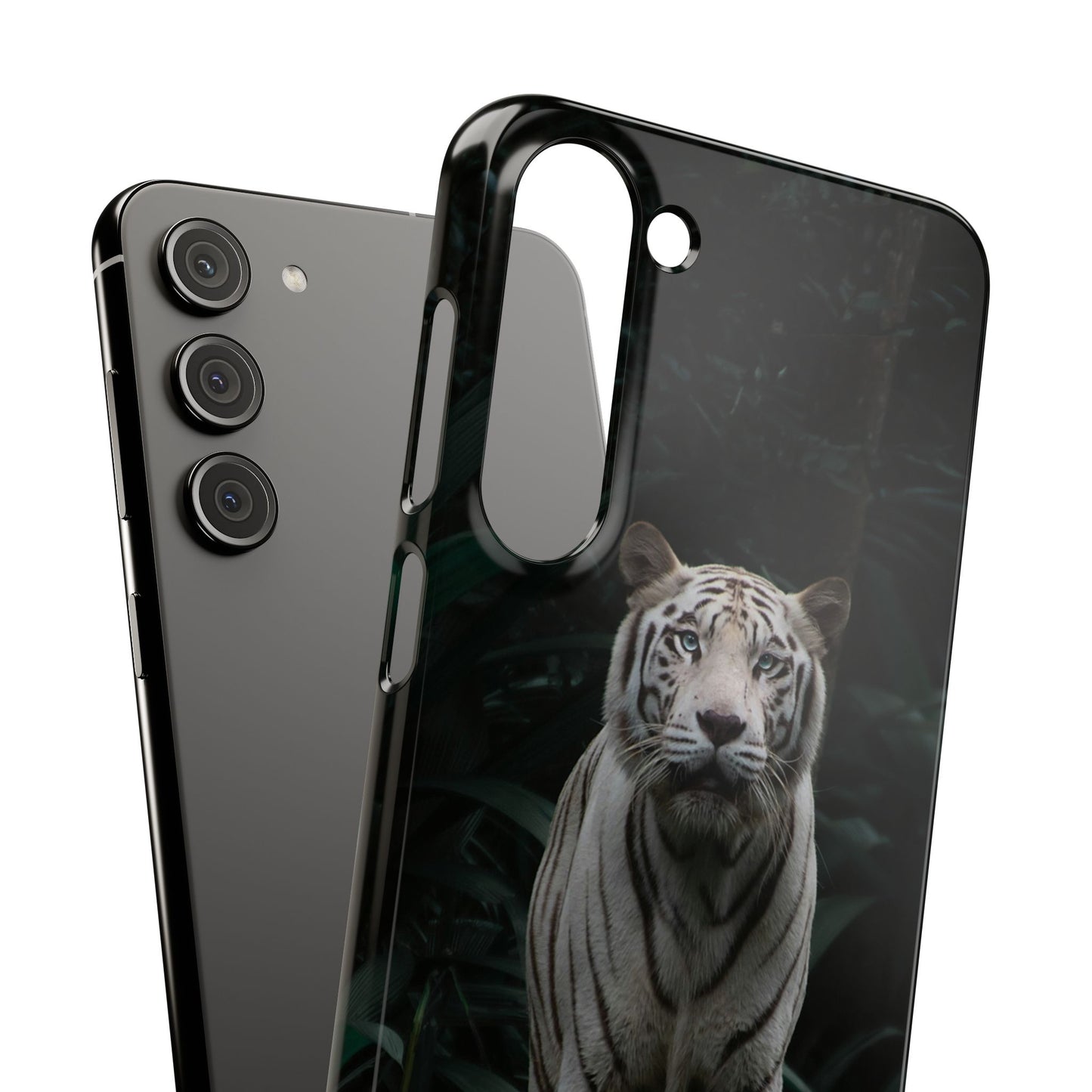 Majestic White Tiger Cajasol - Elegant & Protective for Wildlife Lovers