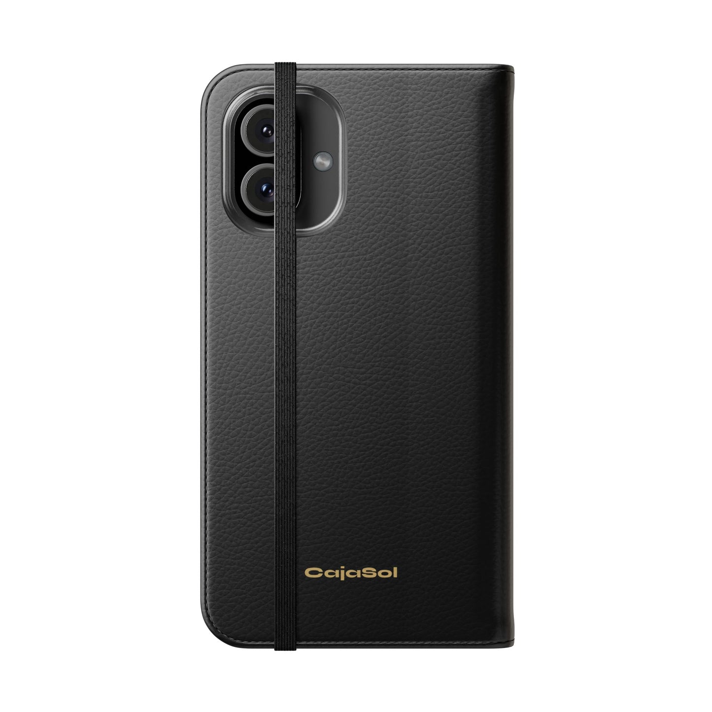 Obsidian Black Cajasol Luxe - Luxury Protection for Your Phone