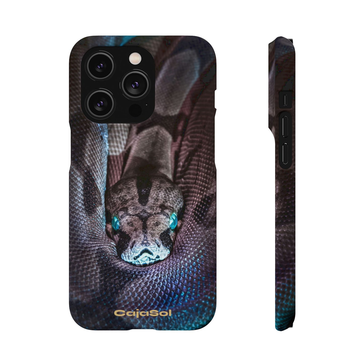 Sleek Snake Slim Phone Case - Stylish Protection for Nature Lovers